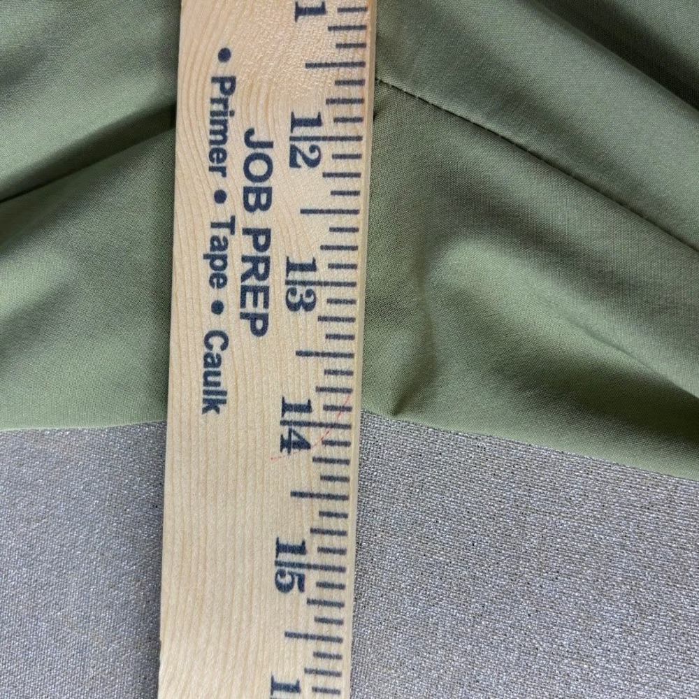 Tommy Bahama Golf Womens Pants L Olive Green Stretch‎ Tapered Ankle Zip - Picture 7 of 10